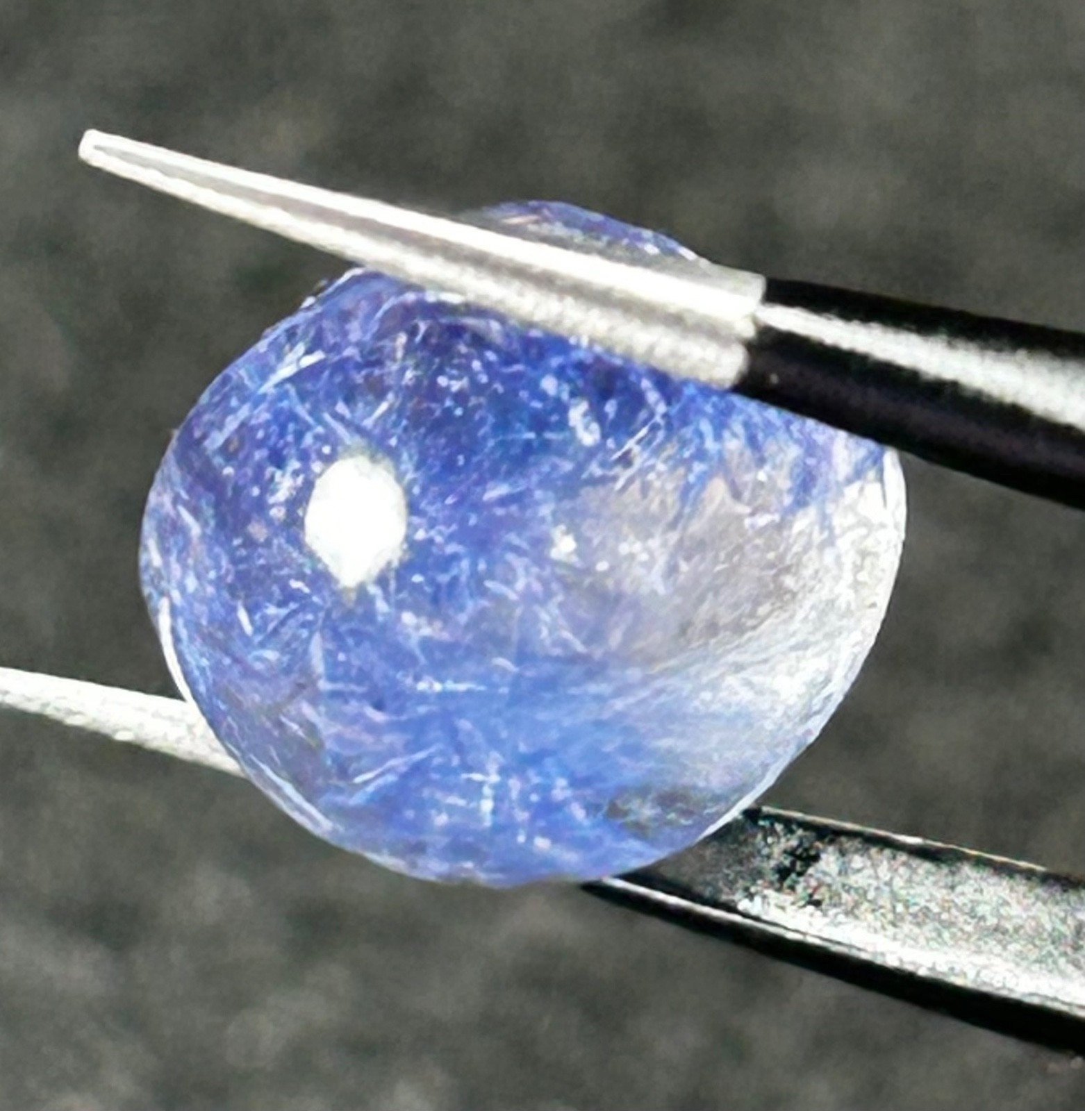 LPDS-1 Dumortierite in Quartz blue 6.40ct 12x10x7mm rough dumo