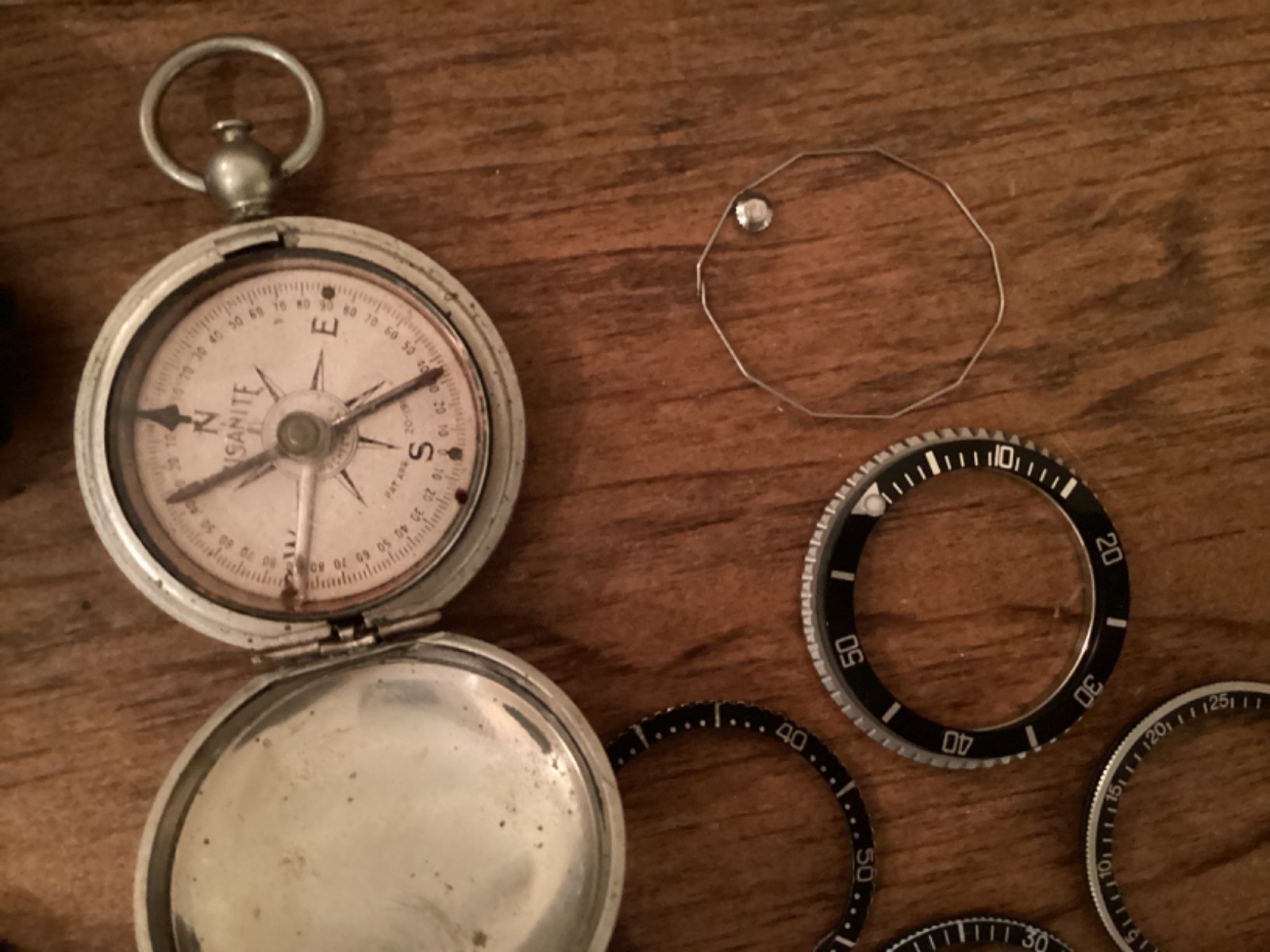 Watch lot project parts seiko automatic 40mm bezels omega citizen compasses