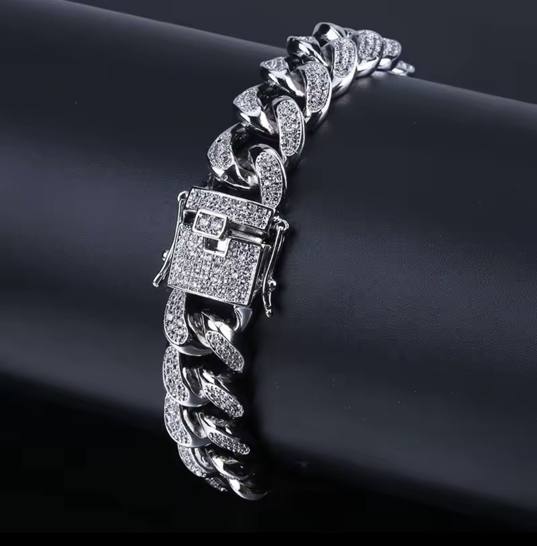 mens 9ct gold plated bracelet