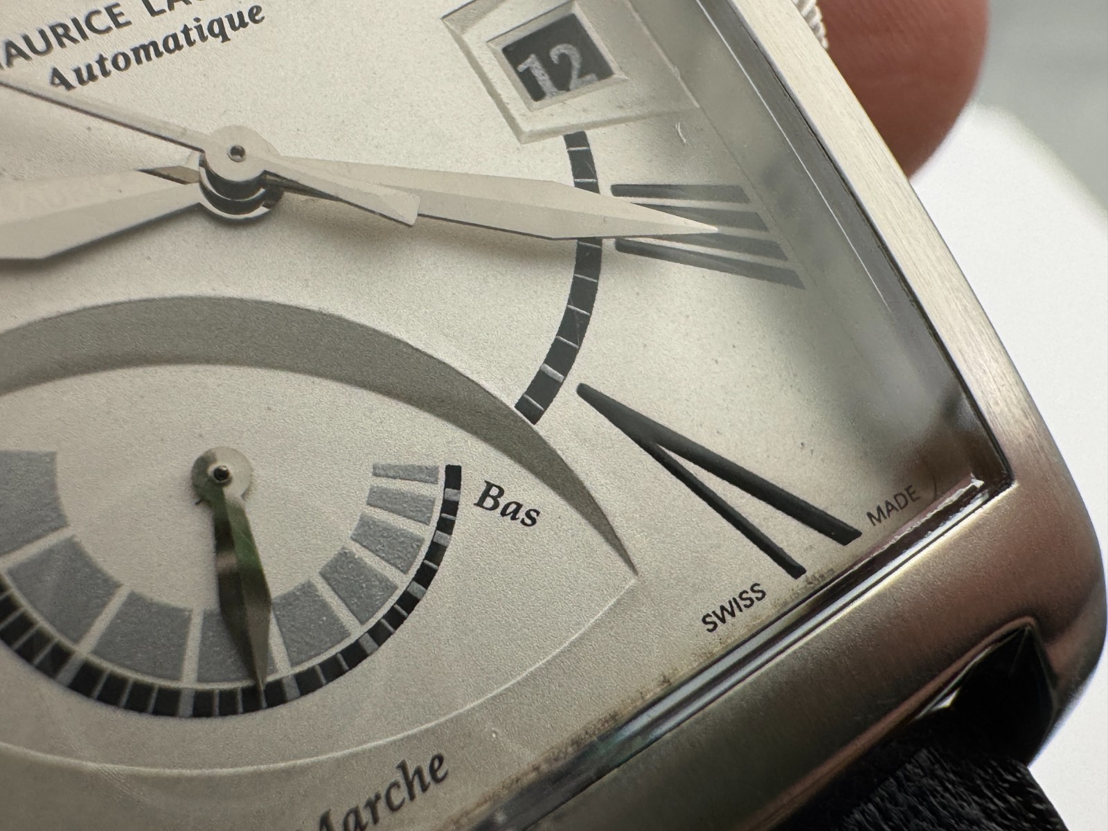 MAURICE LACROIX Pontos PT6167 Automatic Reserve de Marche White Dial – 36×43 mm