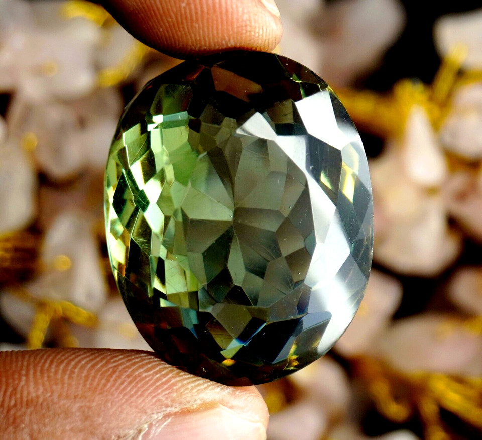 75 Ct+ Natural Oval Color Change Alexandrite Flawless Certified Loose Gemstone