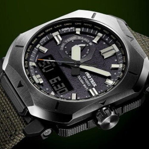 CASIO PRO TREK PRW-6900YB-3JF Climber Line – Radio Solar Moss Green Band New