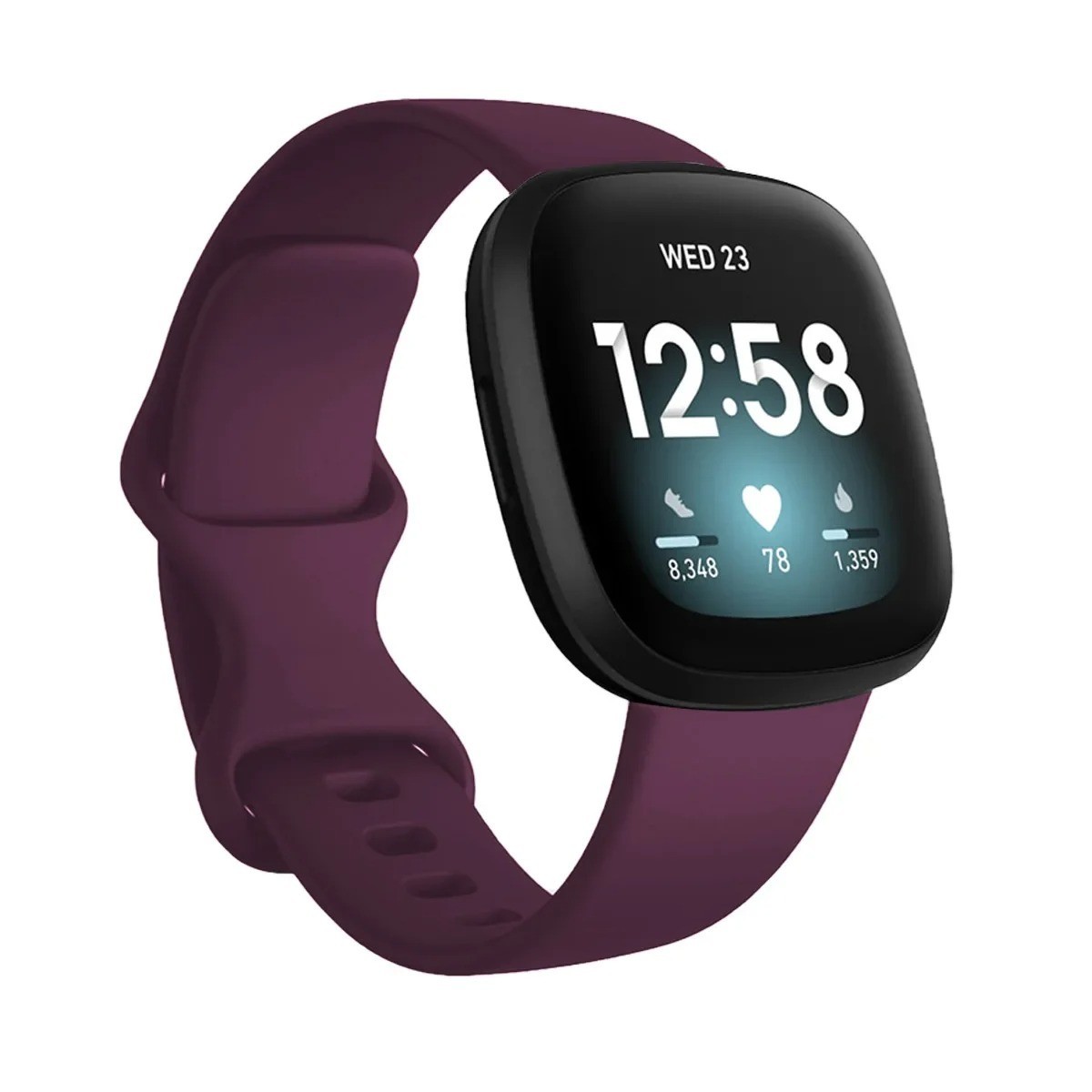 For Fitbit Versa 3 4 Sense Silicone Strap Wristband Replacement Watch Band Sport
