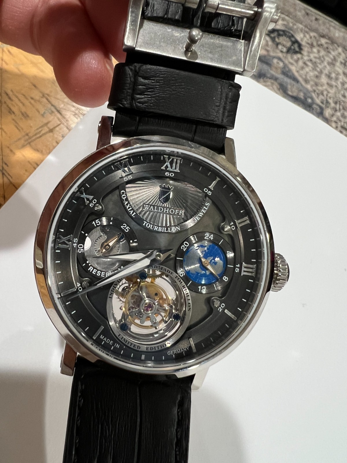 Waldhoff Co-Axial Tourbillon 29 Jewels Limited Edition