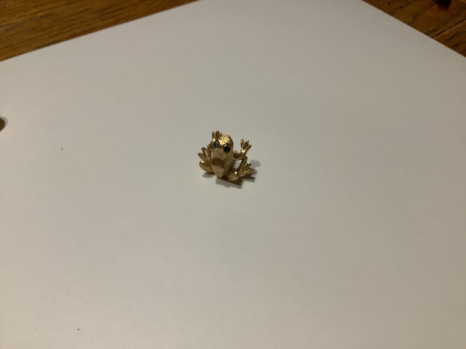 Vintage AVON Animal Lot of 3 Gold Tone Lapel Pin Mouse Frog Bunny Rabbit Brooch