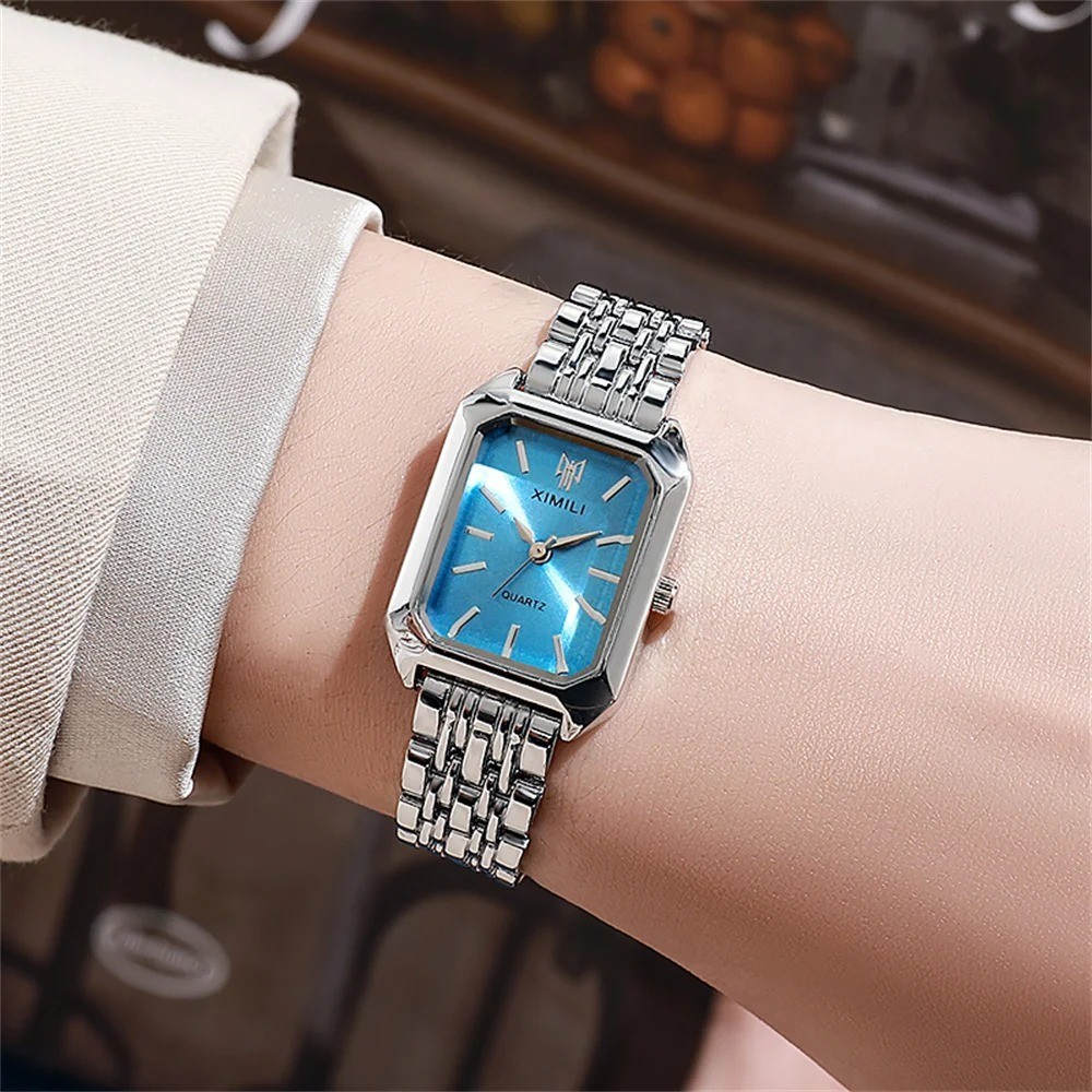Women’s Classic Casual Square Dial Analog Quartz Wrist Watch Dress Watches Gift