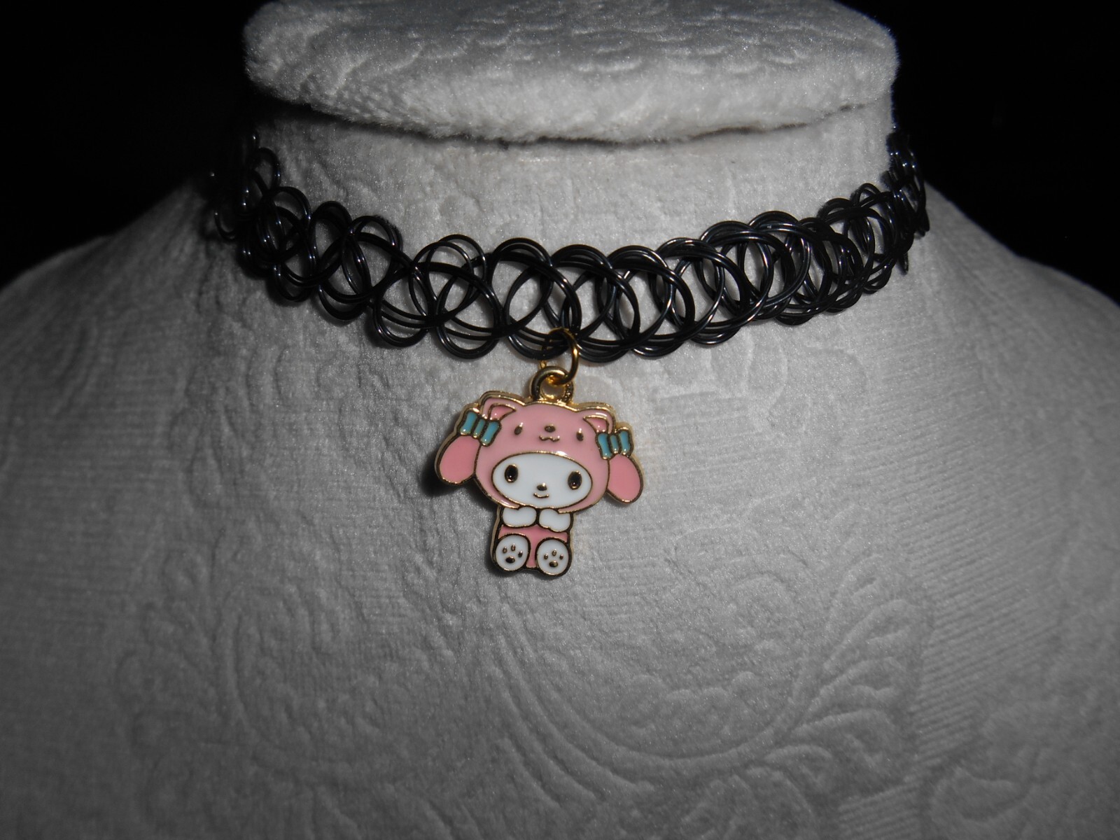 MY MELODY BLACK CHOKER