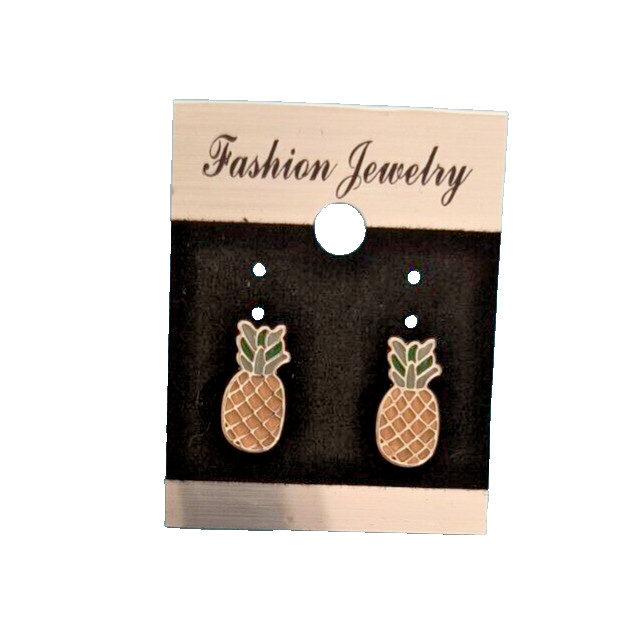 New Fashion Jewelry Girls Teens Post/Stud Earrings Pineapples Multicolor