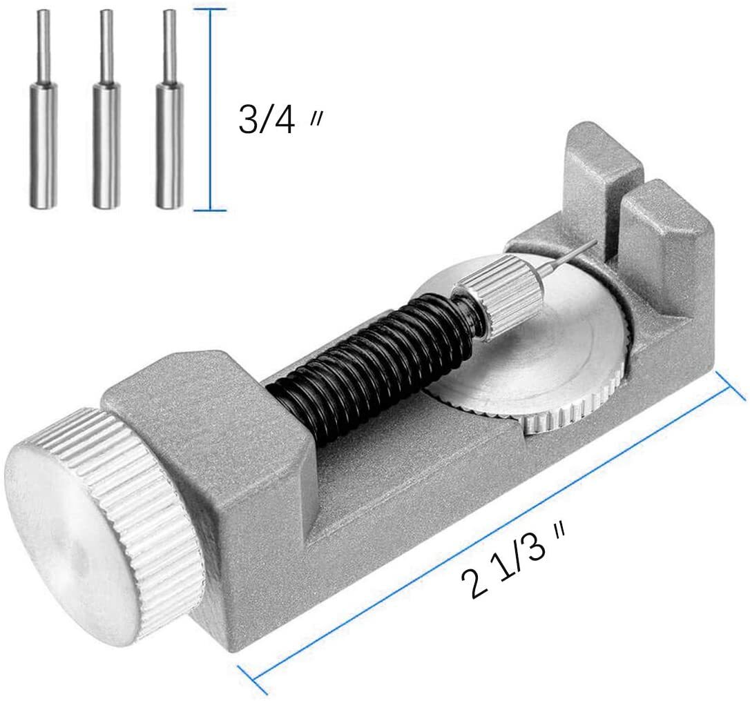 360Pcs Watch Pins Spring Bars Band Strap Link Remover Set Repair Kit Stainless