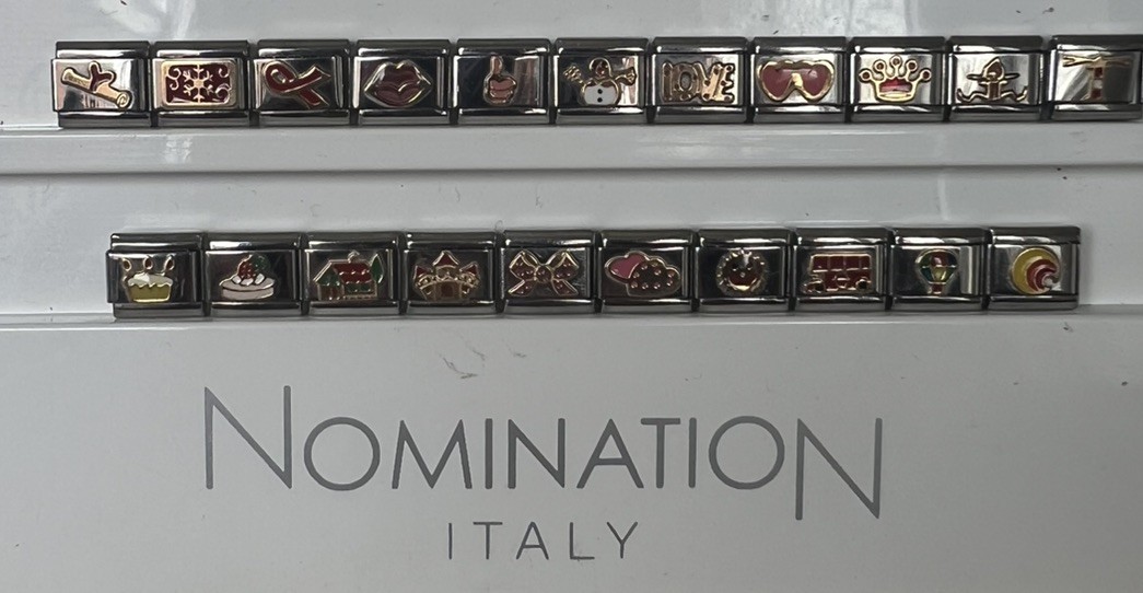 Genuine Nomination Charm – Enamel – Multi Listing You Choose
