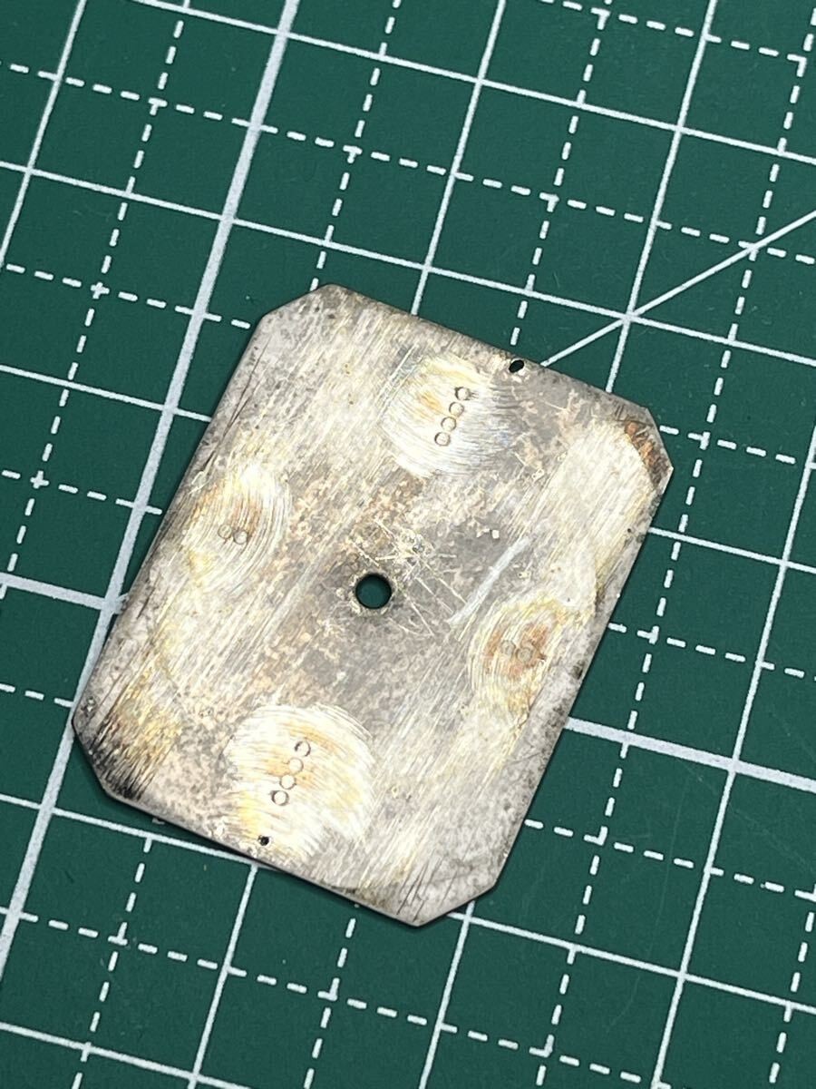 Rare Audemars Piguet Genuine Dial for cal.K2003 Rectangular Approx. 27mm x 21mm