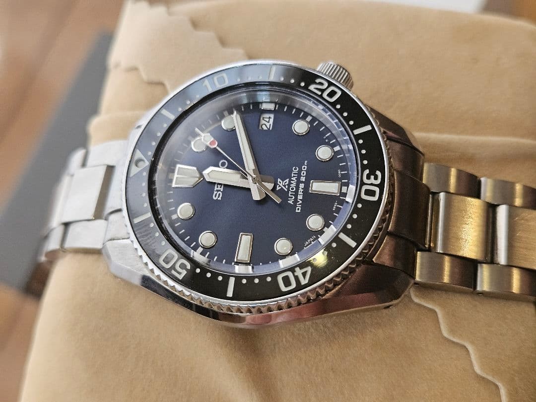Yodobashi Guarantee Seiko Prospex Diver Scuba SBDC127 Safe packing!