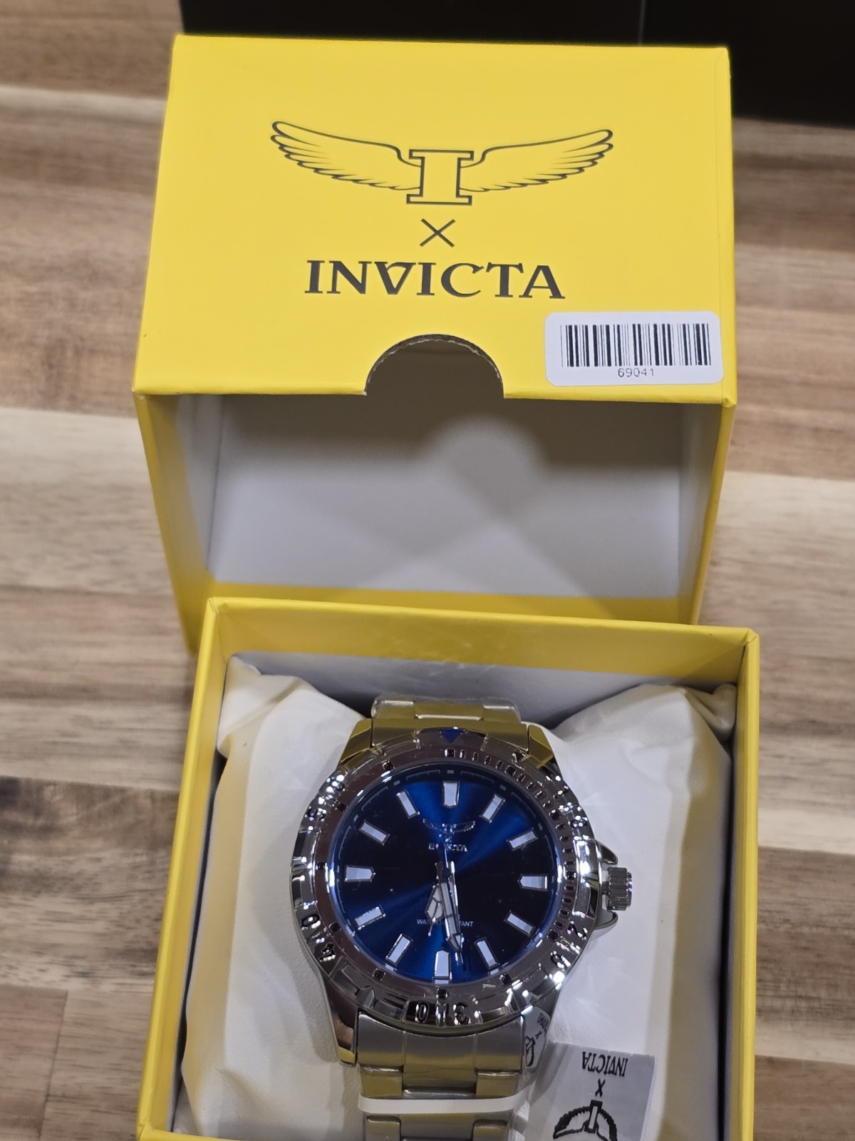 Invicta Specialty I By Invicta Men’s Watch 42mm 69041 Stainless W/Blue Dial New