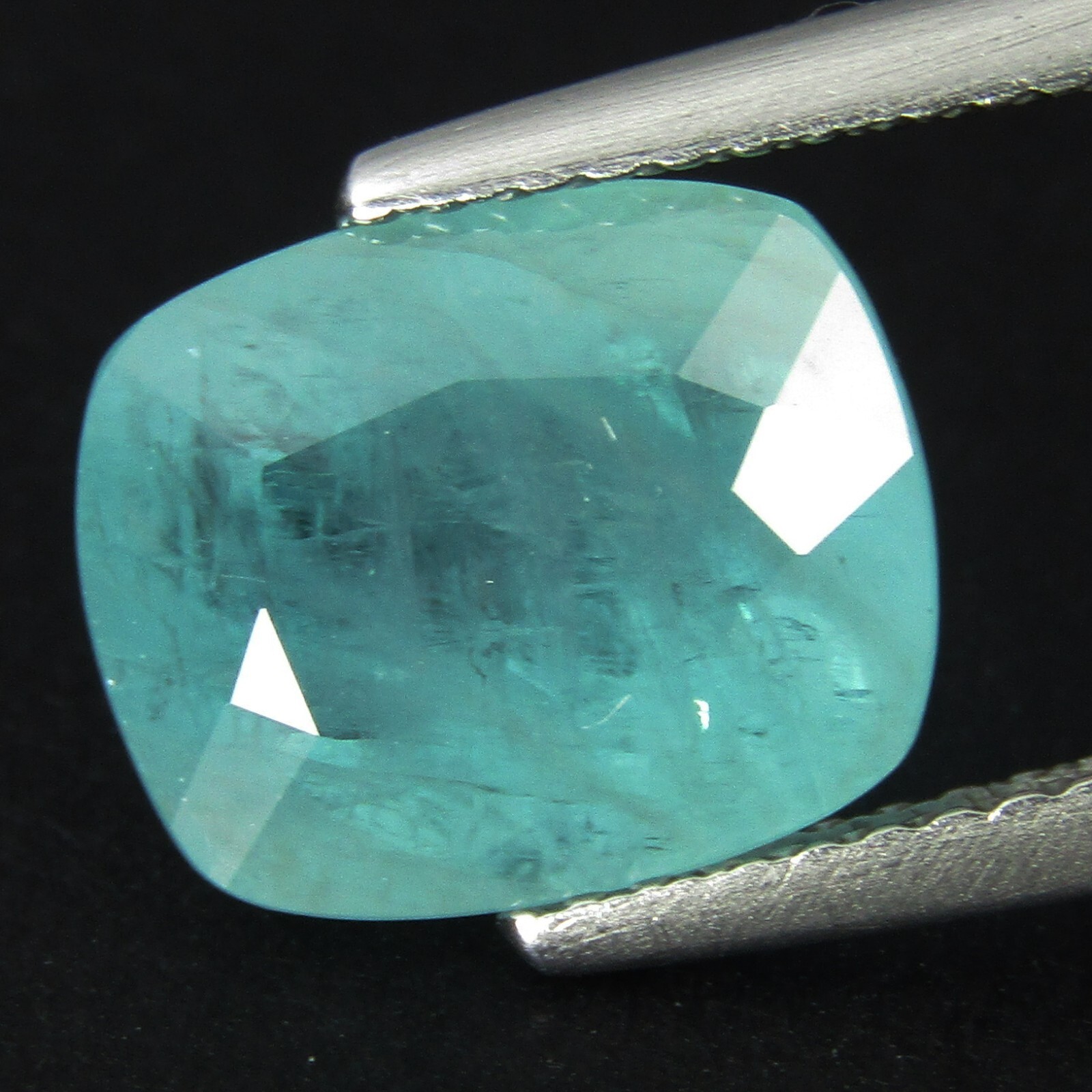 3.38Cts Natural Grandidirite 10.5×8.7mm Cushion Shape Gemstone From Madagascar