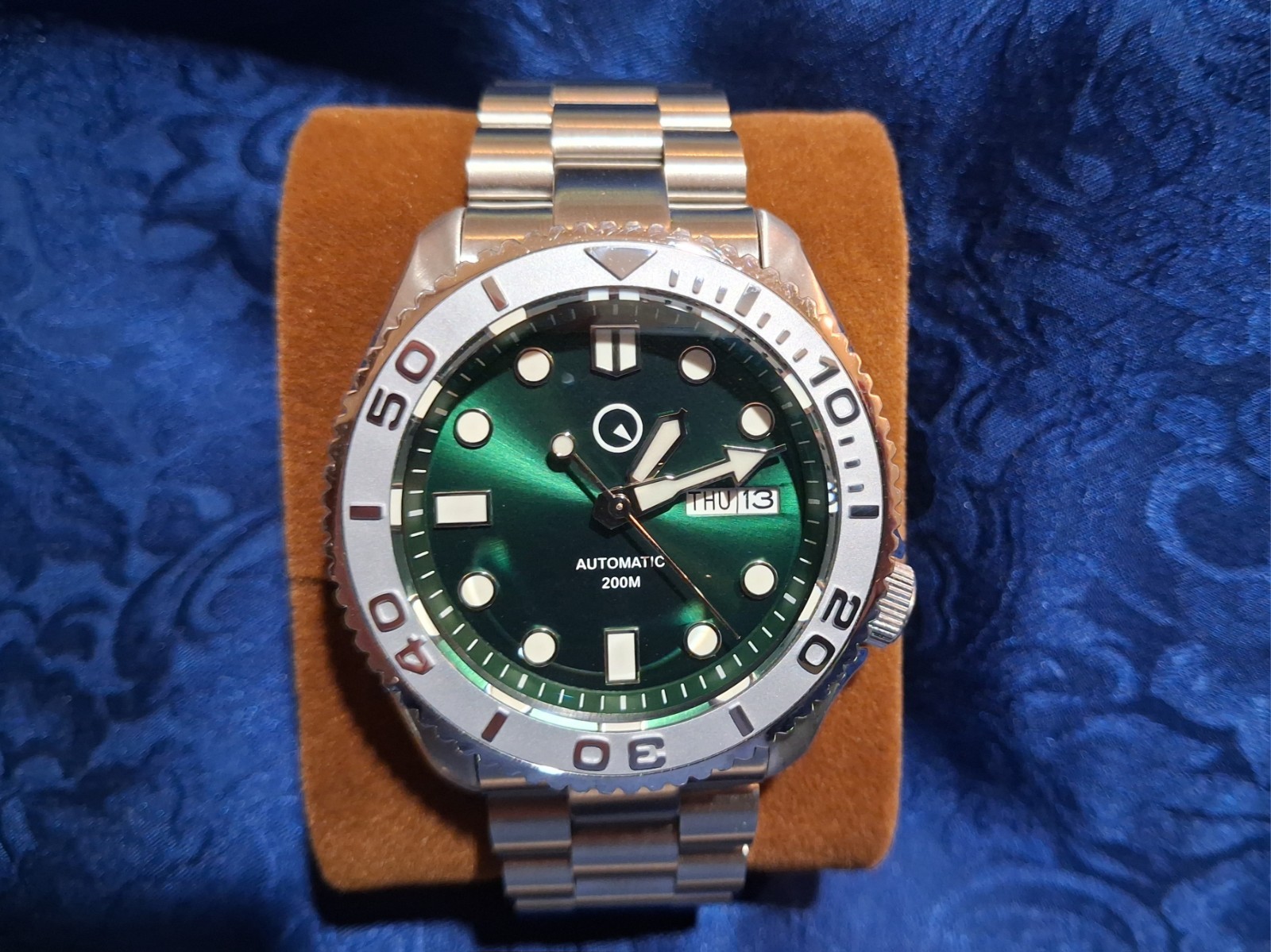 Islander ISL-44 Automatic Dive Watch – Green Dial