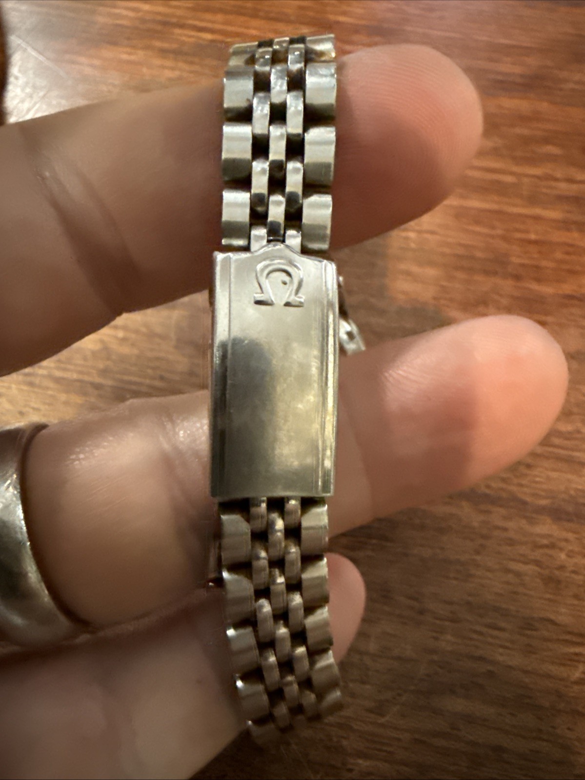 OMEGA Automatic Ladies 22mm USS stamp U.S steel Company 40 Years Service Works