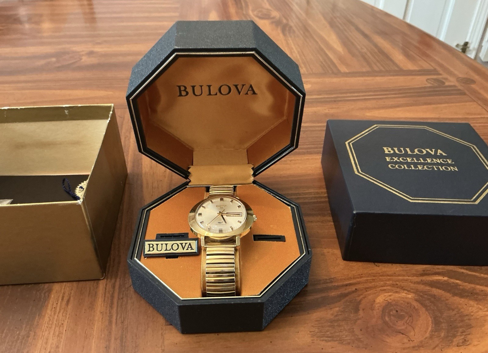Bulova President 23 Excellence Collection Automatic Kinetic Men’s Watch in Box +