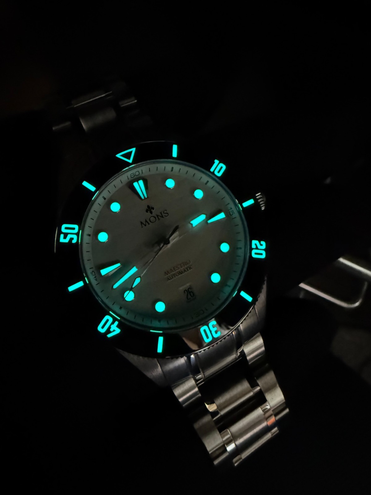 Mons Automatic Watch SWISS MADE Sellita SW SW200