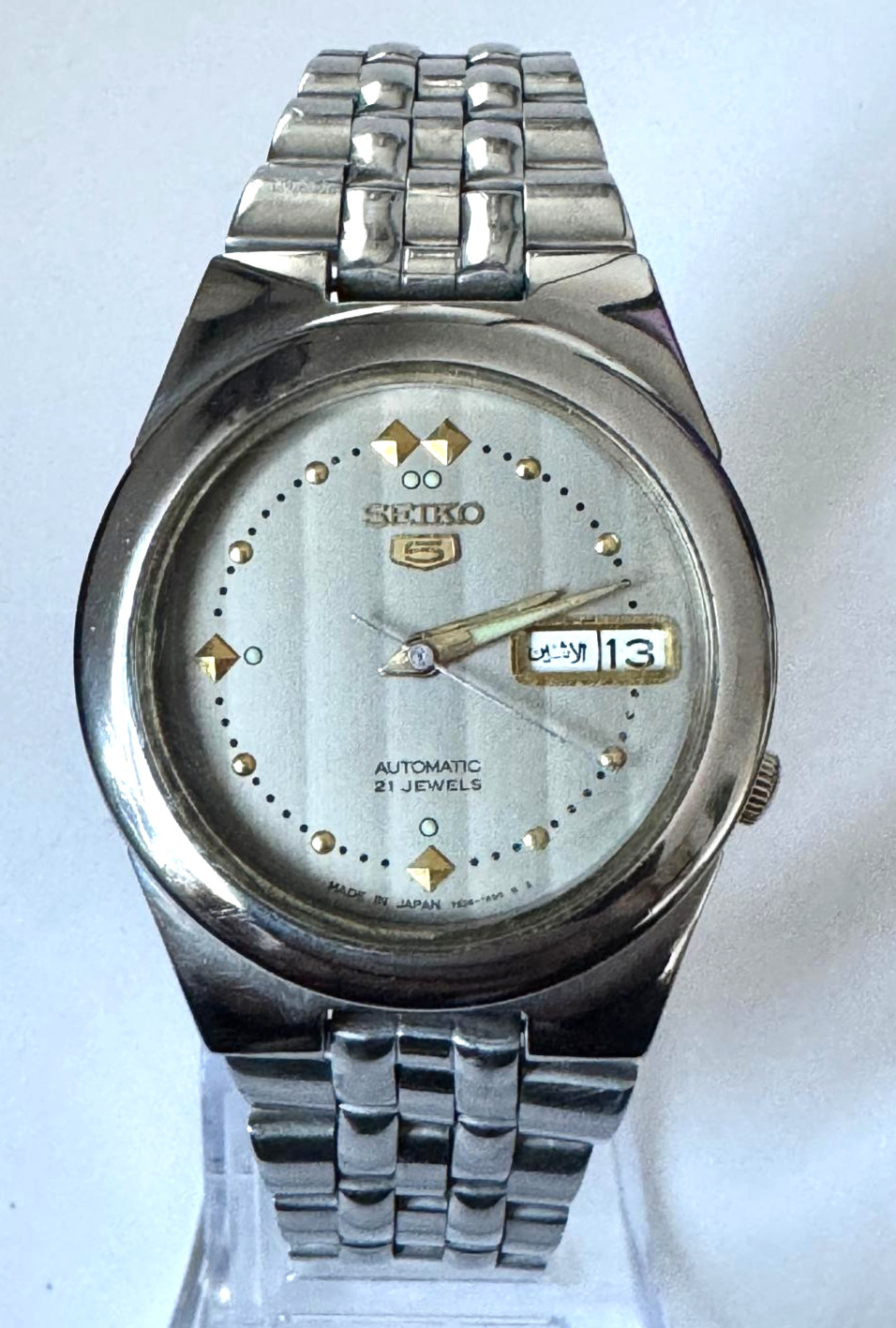 Vintage Seiko 5 Automatic 21 Jewels 7S26A Men’s Watch-Day/Date