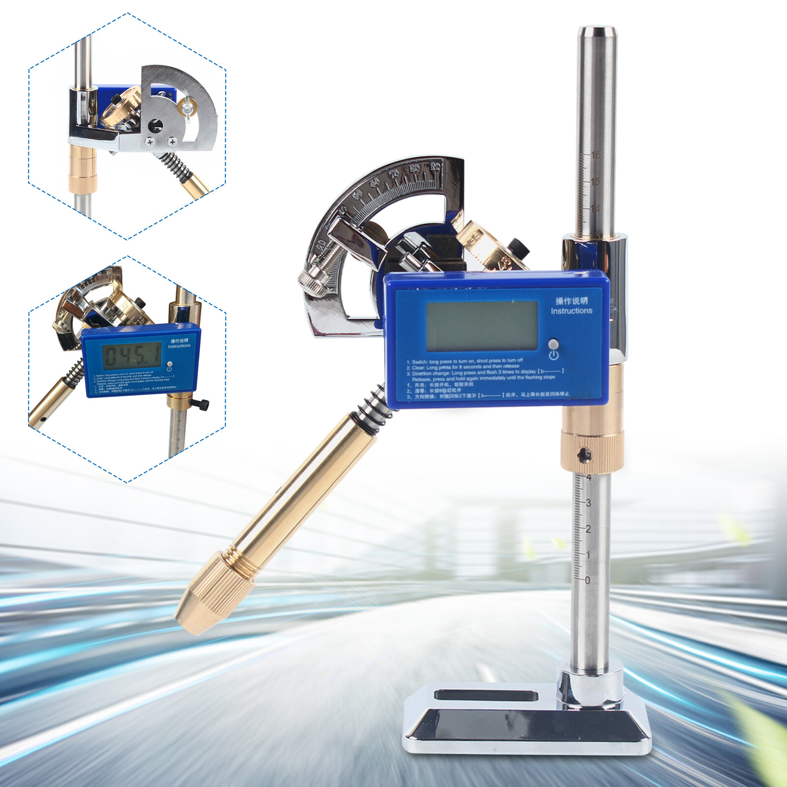 Gem Gemstone Grinding Faceting Machine Angle Polishing Gem Faceting Machine
