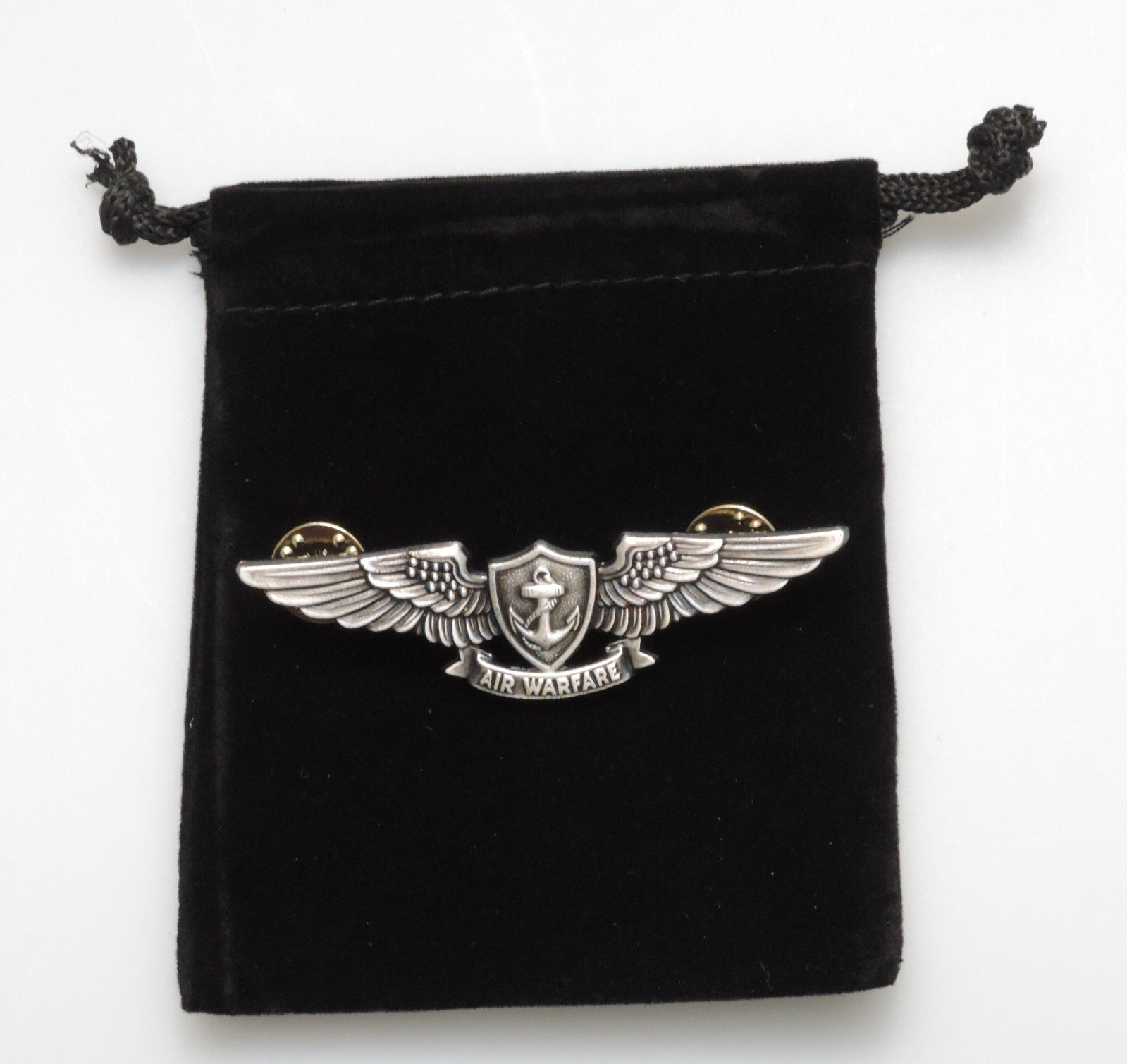 Enlisted Aviation Warfare Specialist (EAWS) Oxidized/Mirror Finish – Reg or Min
