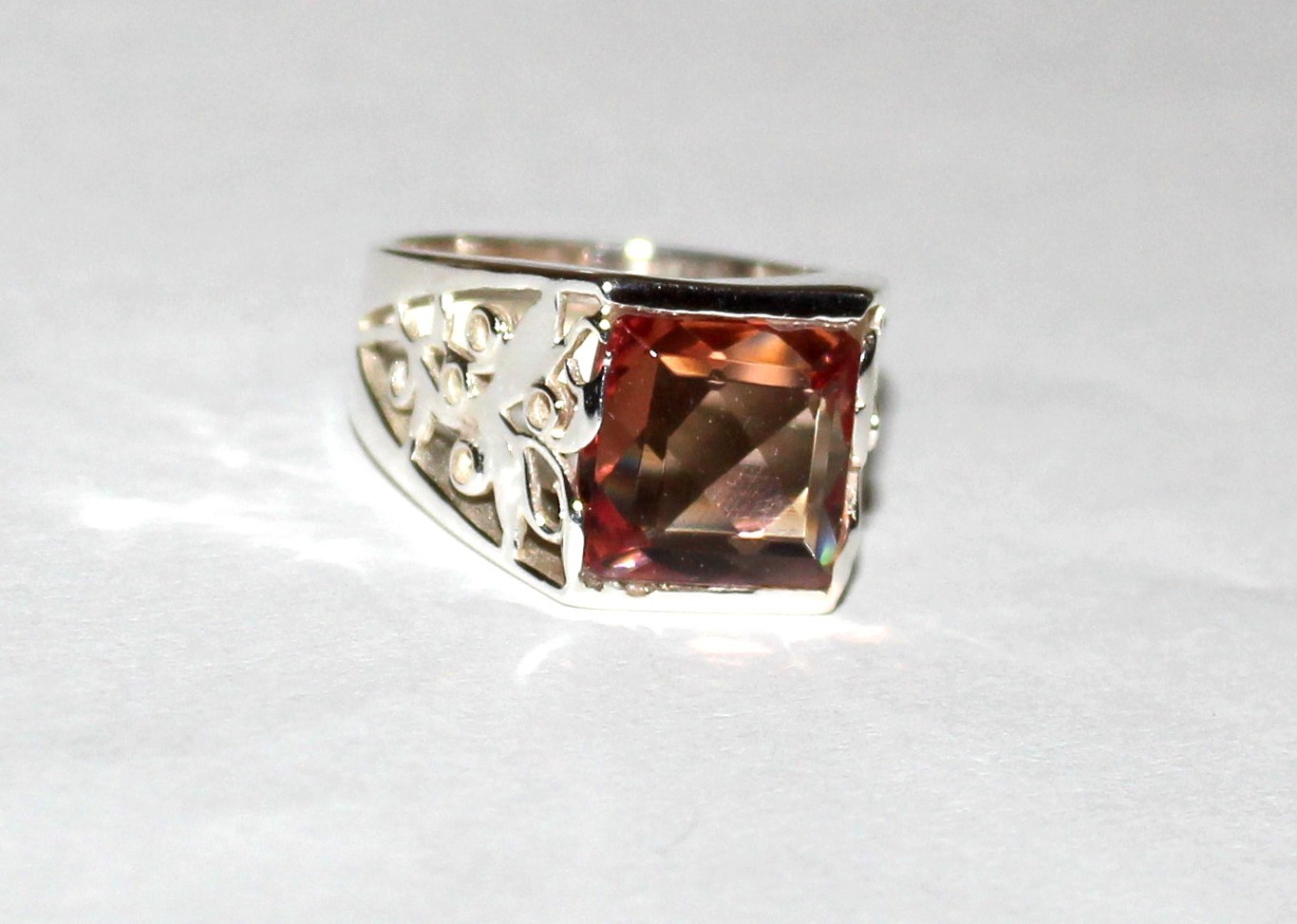 Genuine Color Change Zultanite Ring, Sterling Silver Vintage Jewelry