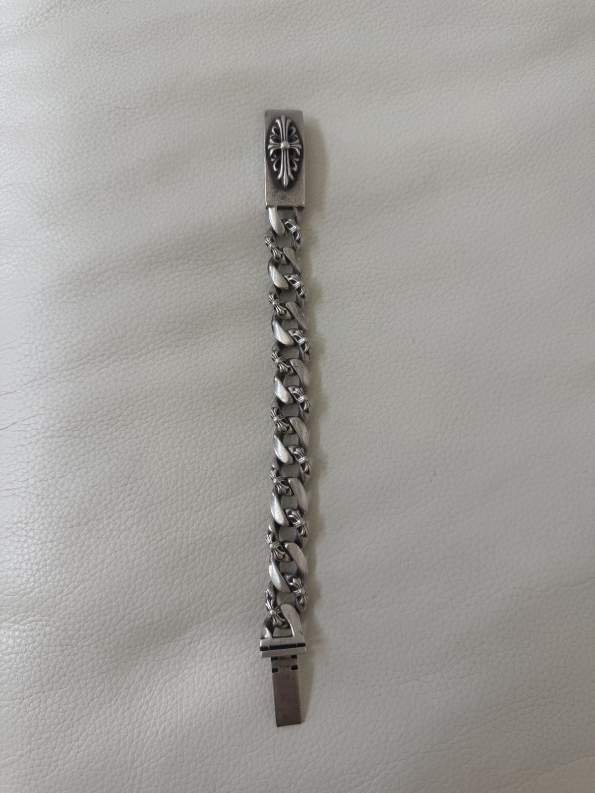 CHROME HEARTS 1997 STERLING SOLID 925 SILVER 126g 9in BRACELET
