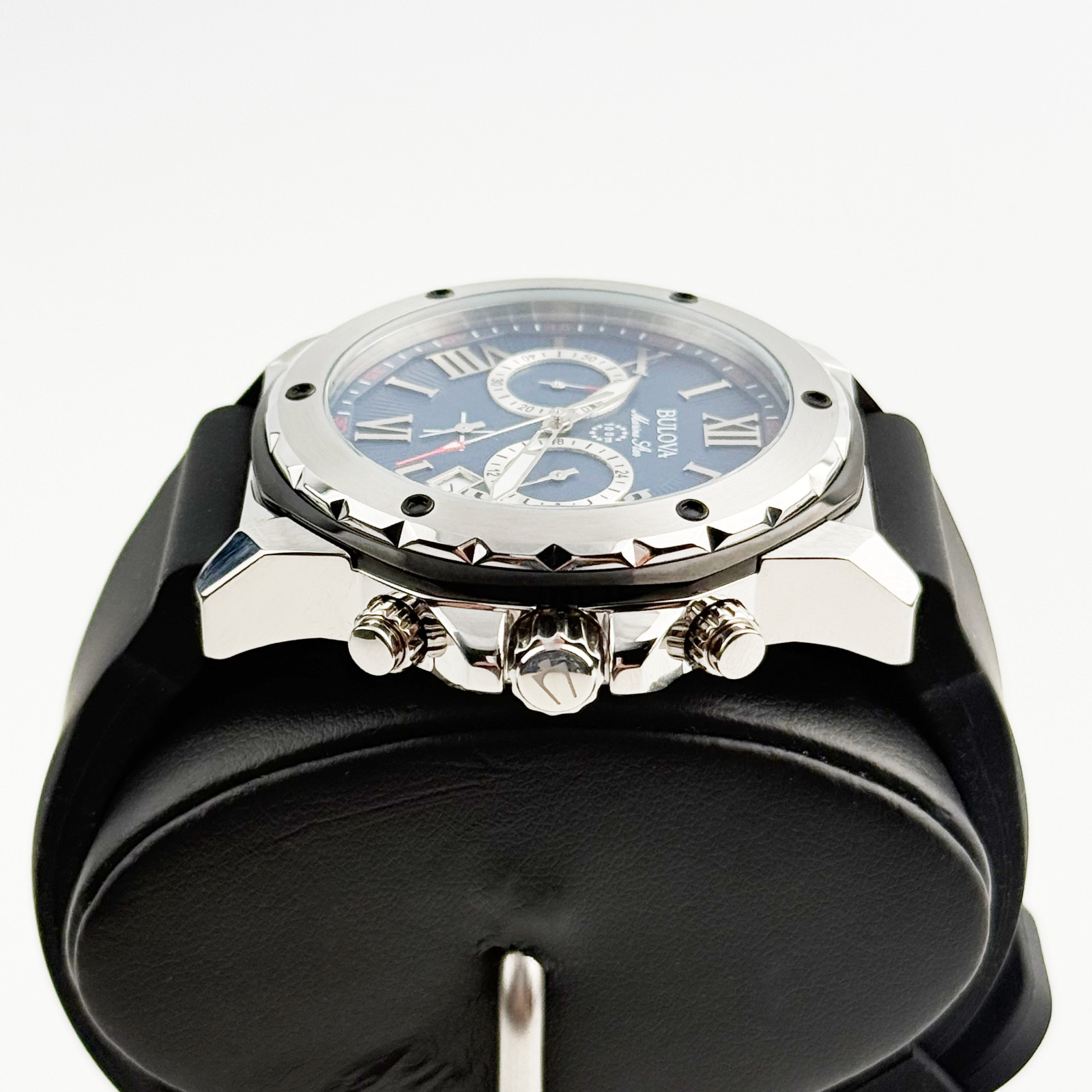 Bulova 98B258 Marine Star Men’s Quartz Watch Six-Hand Chronograph Dial 44 mm