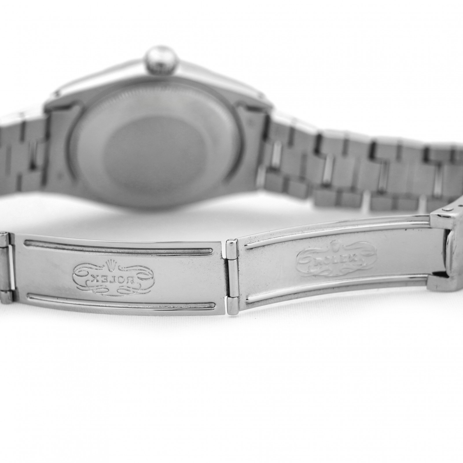 ROLEX Oyster Perpetual Date 1500 Automatic Silver Dial Men