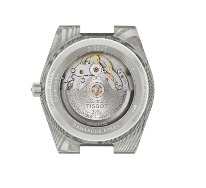 Tissot PRX Damascus Steel Grey Dial Automatic 38mm Men’s Watch T1378079608100