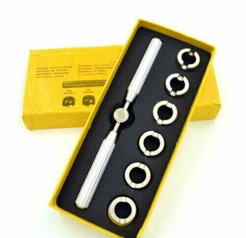 NEW Pro Back Case Opener Cover Remover for Rolex & Tudor Watch Repair Tool Kit A
