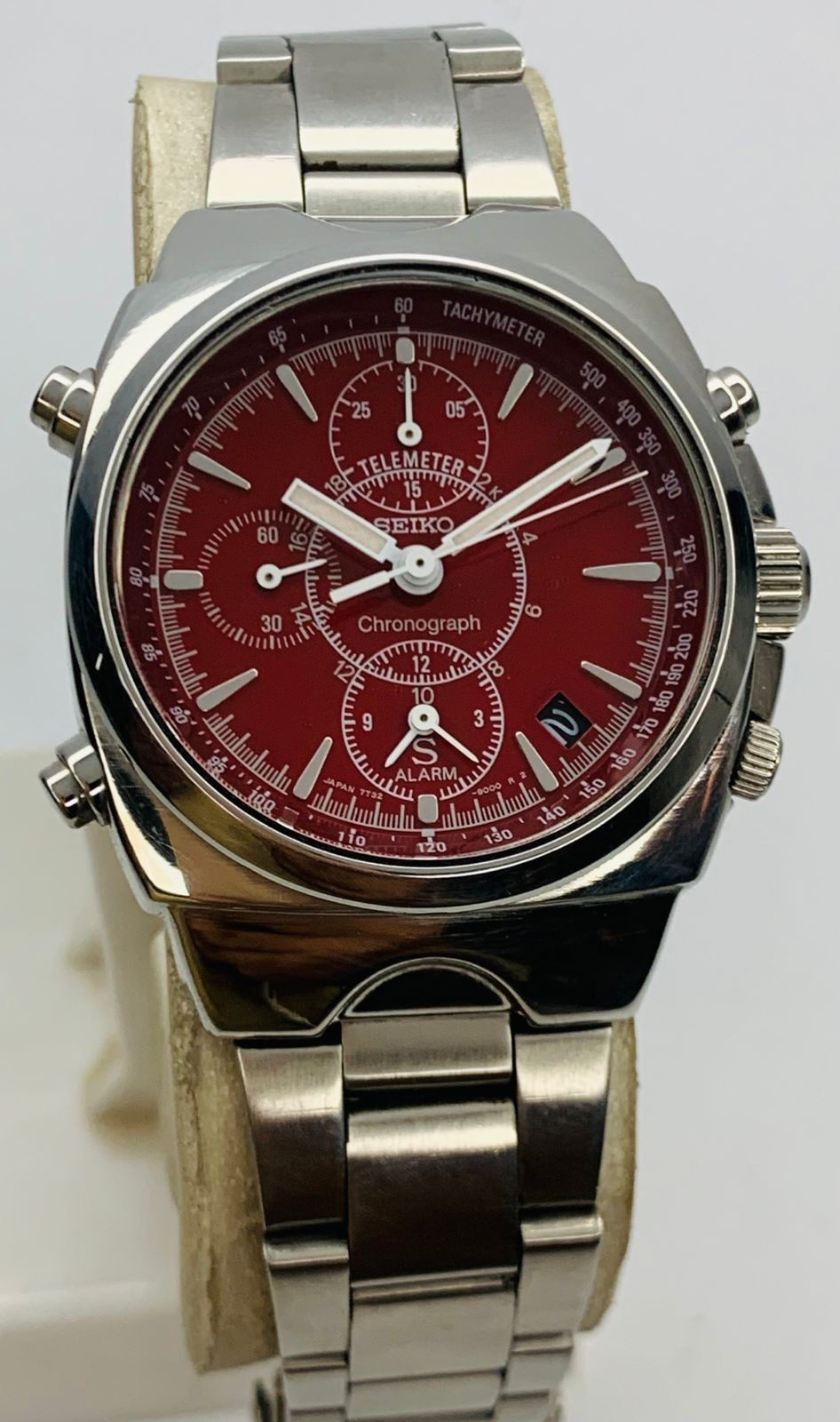 Vintage Seiko SUS Chronograph 7T32-9000 Men’s Quartz Watch