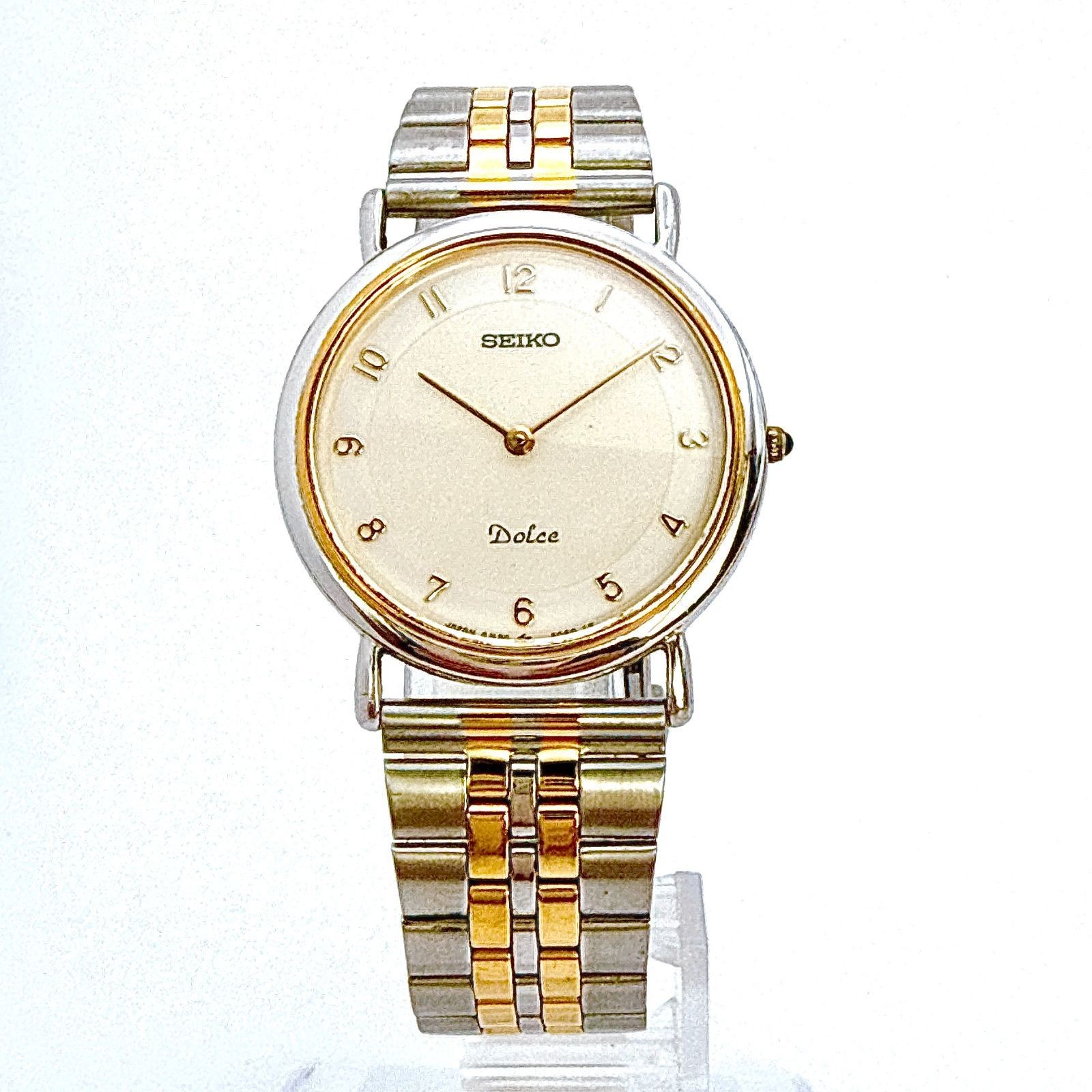 Seiko Dolce B065 Quartz Wristwatch Used From Japan