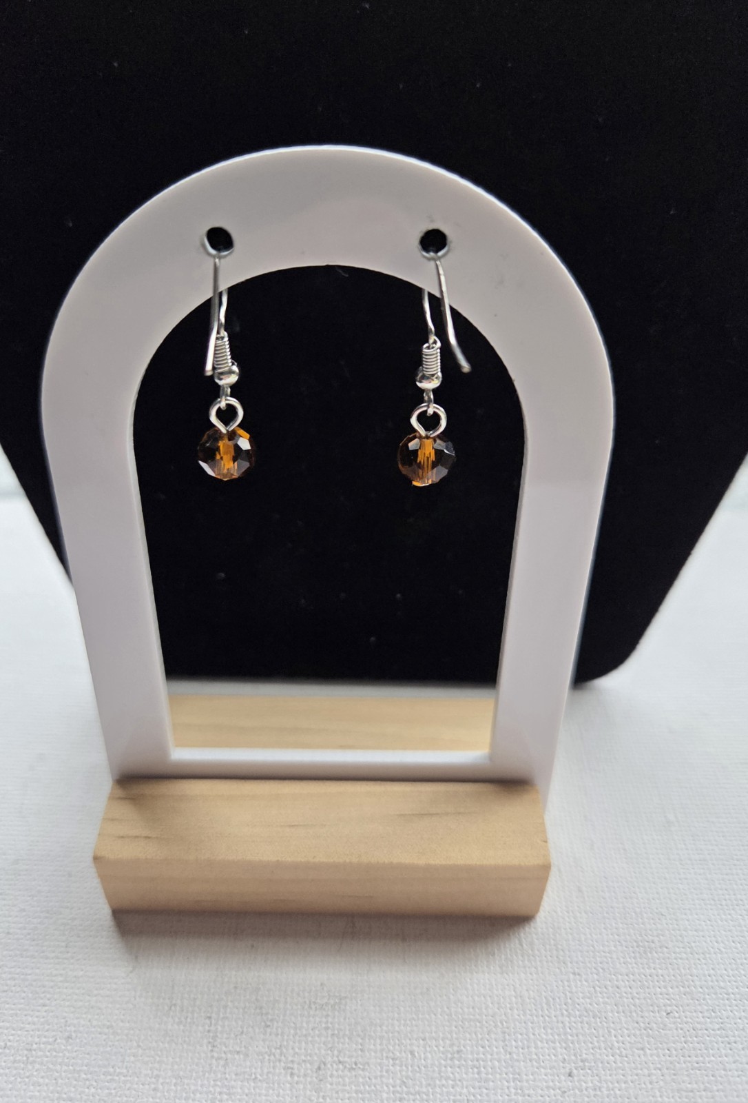 Faux Citrine Earrings