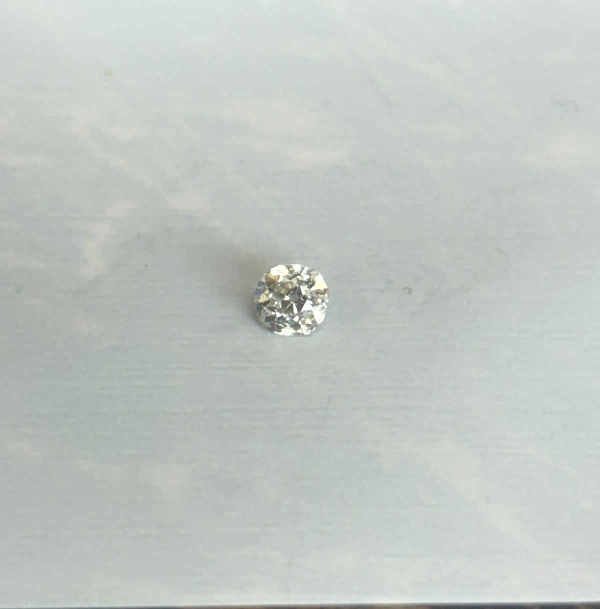 0.59ct Old Mine Cut Loose Natural Diamond I color, SI3 clarity 4.82 x 3.54 mm