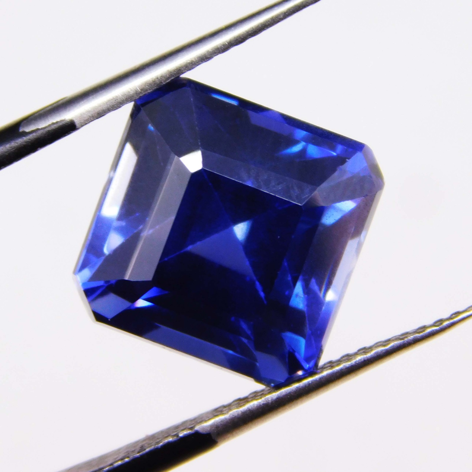 12.45 Ct Sri Lanka Natural Ocean Blue Sapphire Octagon CERTIFIED Loose Gemstone