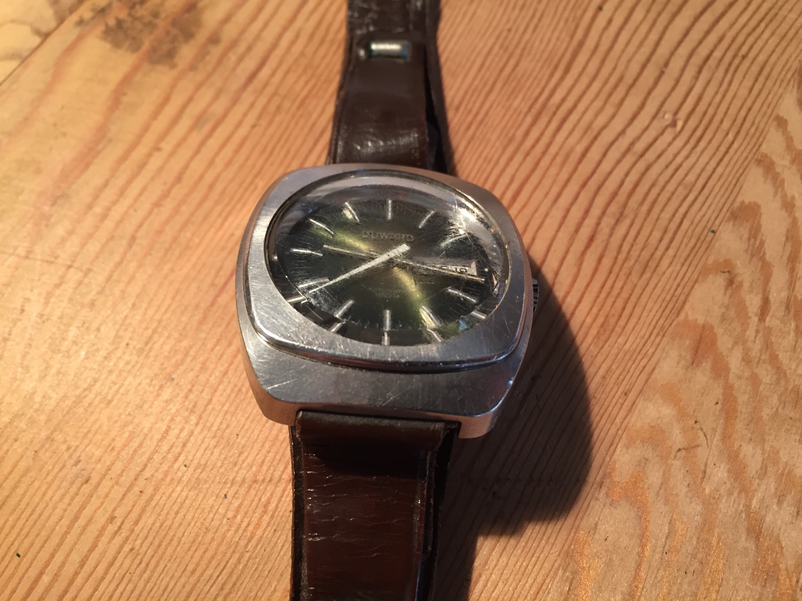 Vintage Watch – DUWARD Automatic 100M – Stainless Steel – Incabloc