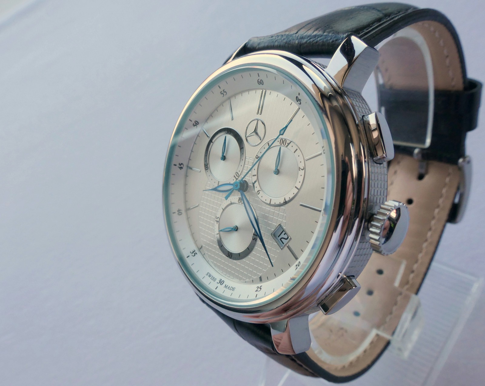Mercedes Benz Classic Collection Car Accessory Art Deco Design Chronograph Watch