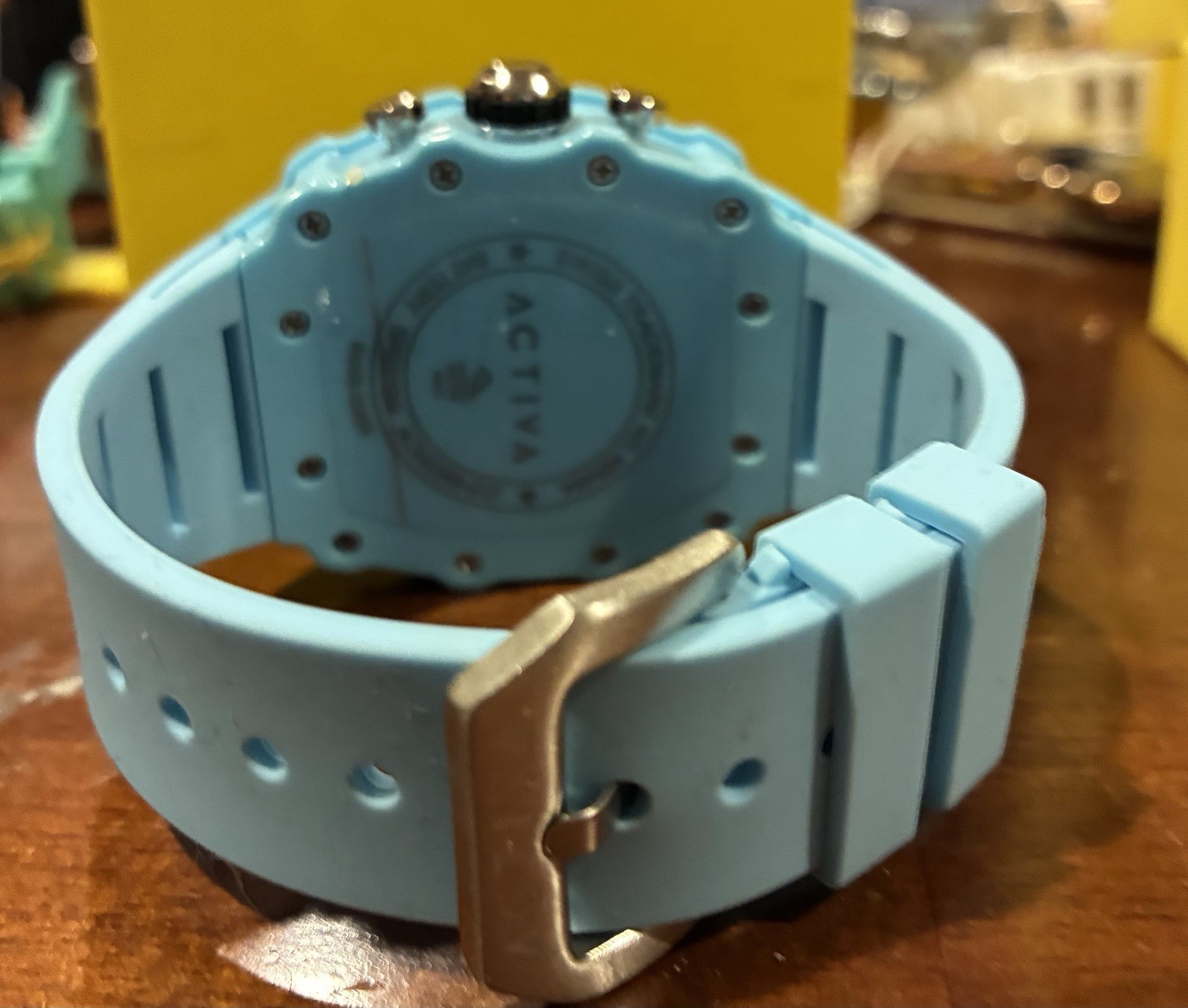 Activa Essentials Men’s Quartz Chronograph Date Watch 44-47mm Blue Strap Box
