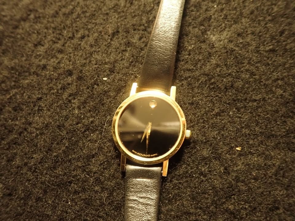 Movado women’s Museum classic gold women Watch 2100006