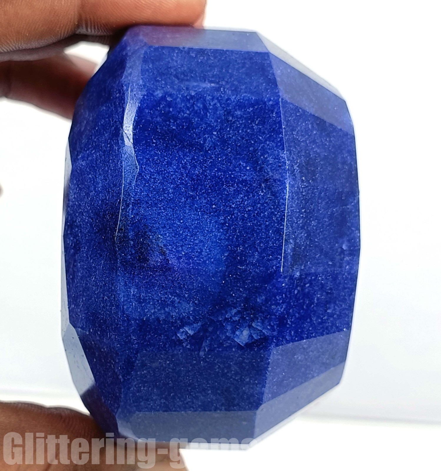 Showpiece 3192Ct Natural Blue Sapphire Oval Cut IGL Certified Huge Gemstone 5DDI