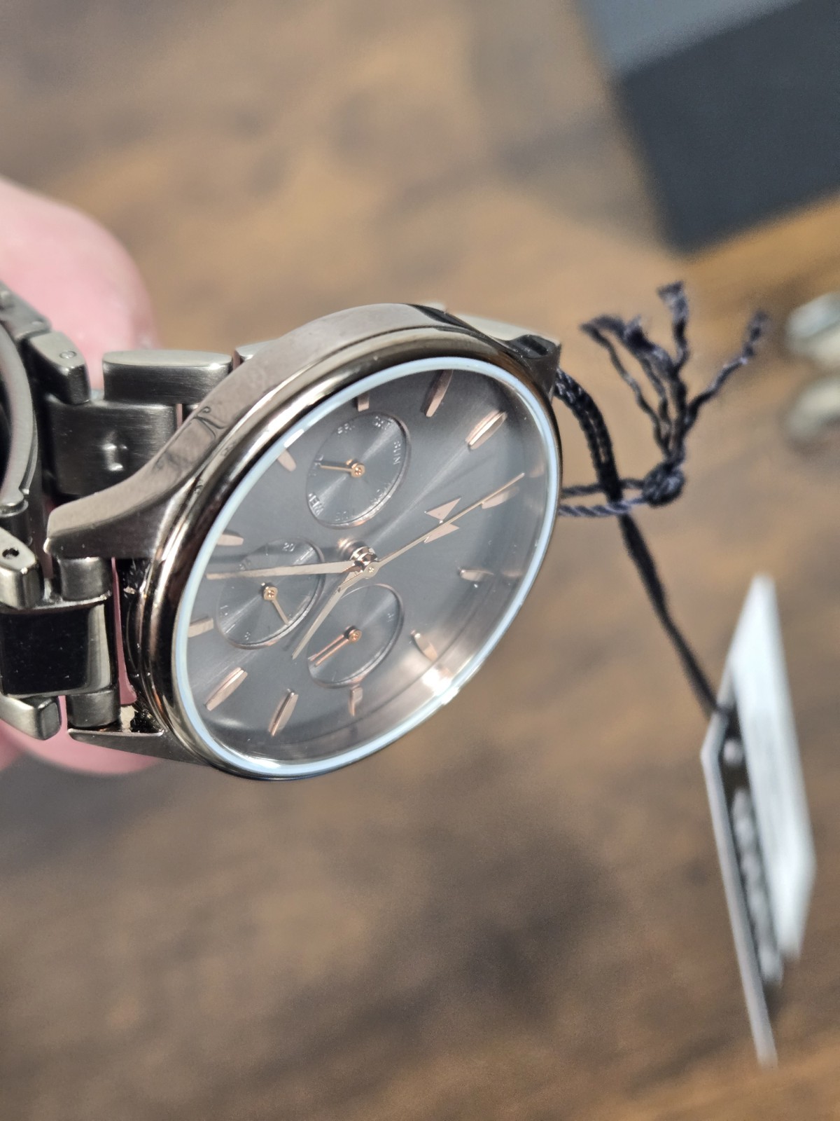 MVMT LADIES REINA MULTI-EYE CHRONOGRAPH BRACELET WATCH STAINLESS QUARTZ ROSE