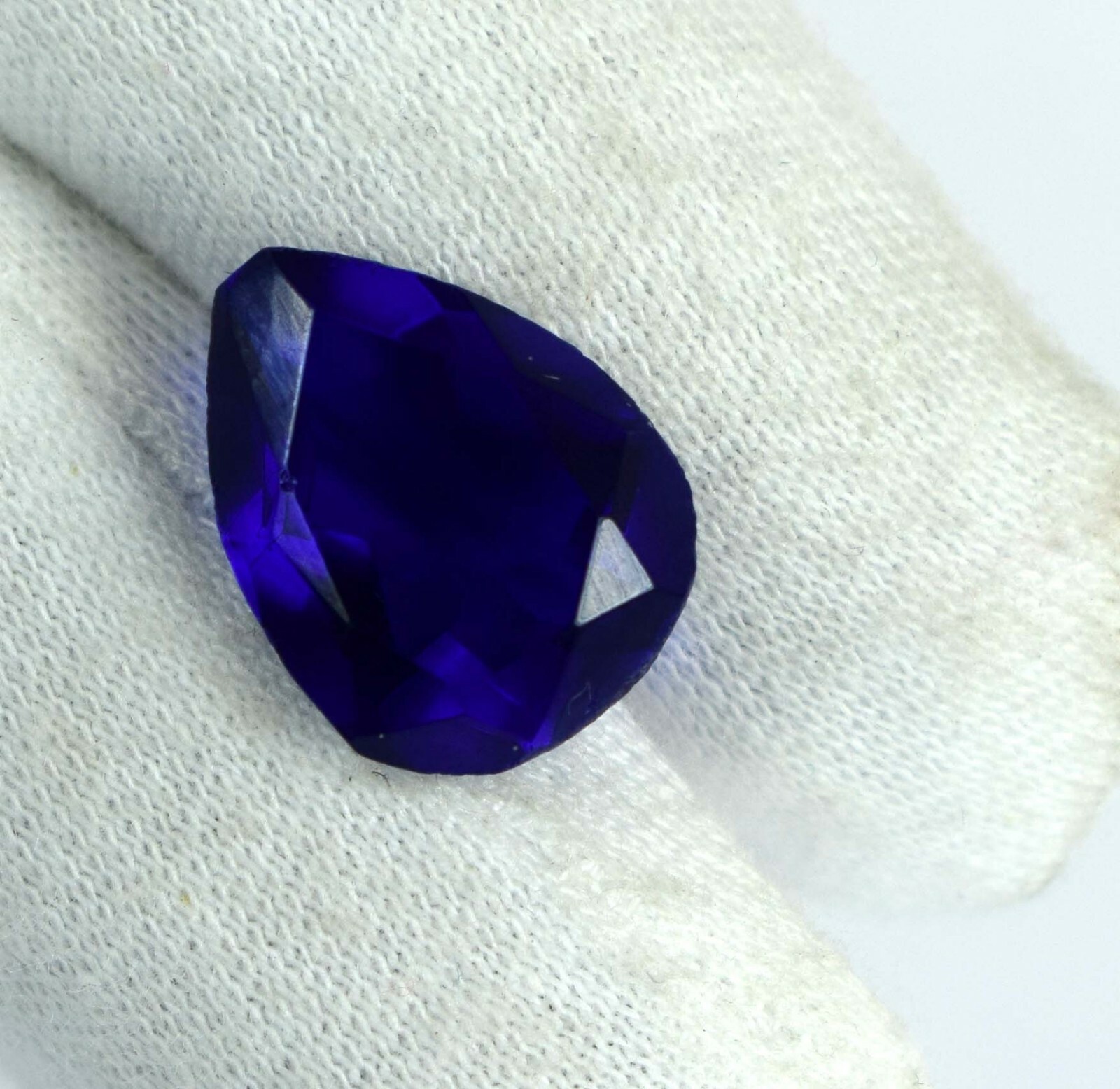 7 Ct London Blue Topaz Pear Cut Loose Gemstone AD451 Discount Sale