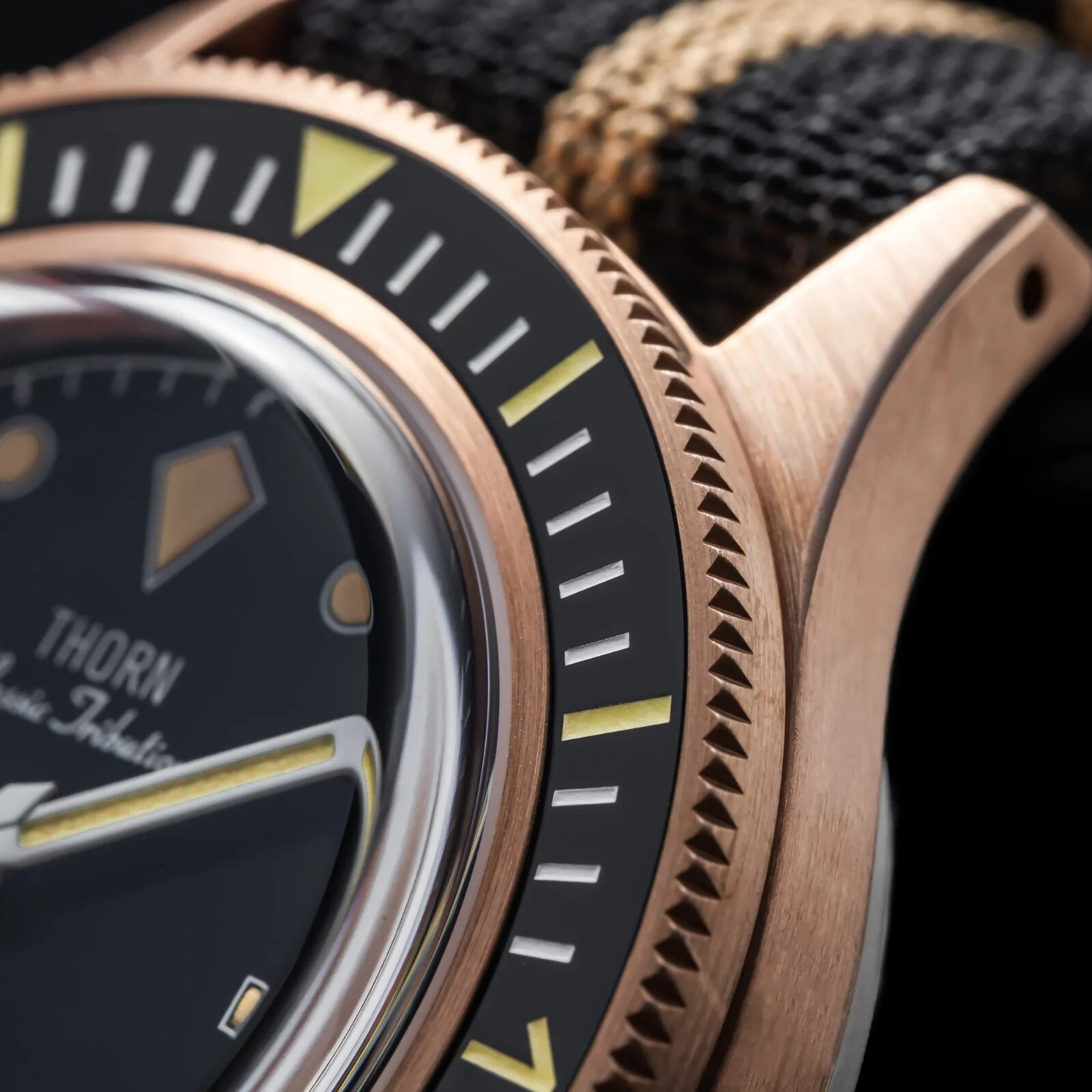 THORN Fathoms Fifty CUSN8 Bronze NH35 Diver 200M Automatic Watch No Radiations