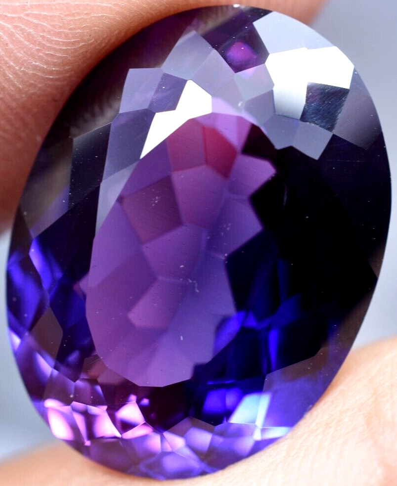 Natural 31.45 Ct Boysenberry Sapphire GGL Certified fabulous Loose Gemstone