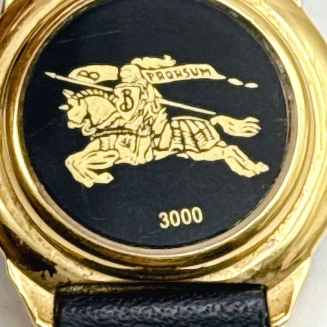 Working Burberry Ladies’ Wristwatch Navy Dial Combination