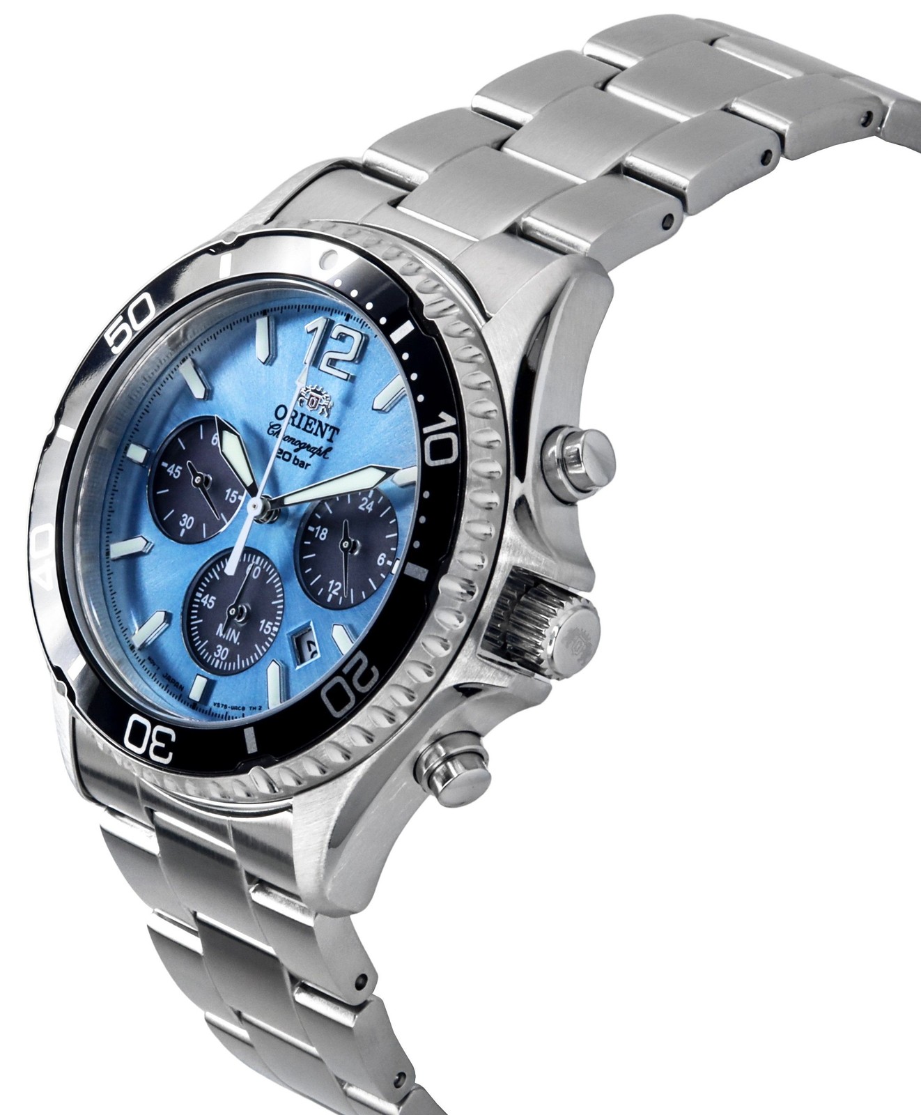 Orient Sports Sky Blue Dial Quartz Diver’s 200M RA-TX0206L Men’s Watch