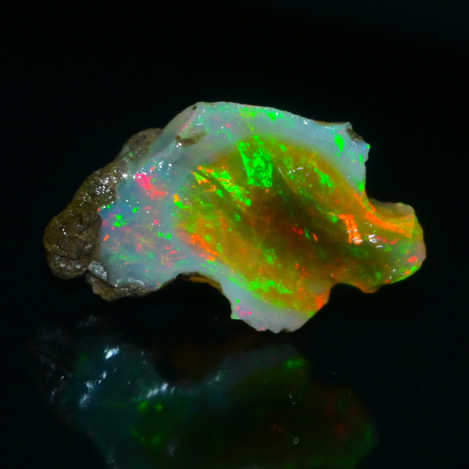 Stunning Ethiopian Opal Rough 18.60 Carats Large Opal Specimen Natural Opal Raw