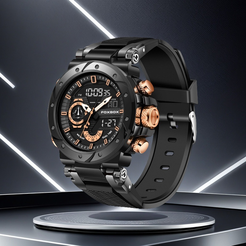 2025 Men Watch Big Dial Quartz Date Luminous Waterproof Man Daily Wrist Watches