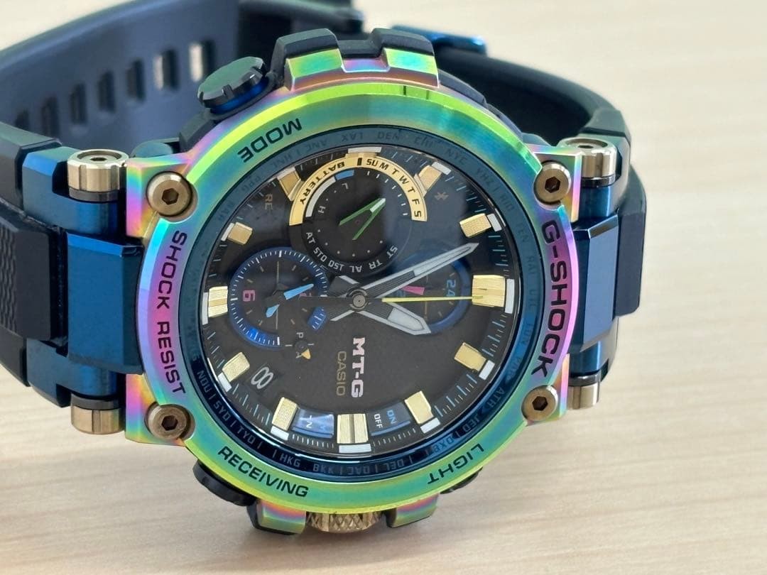 Excellent Rare Limited Edition G SHOCK MTG B1000RB 2AJR Radio Solar